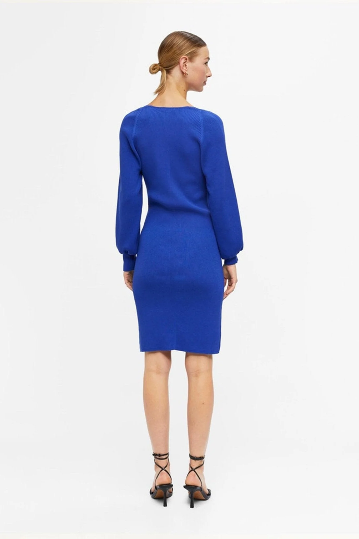 Agnes Strik Kjole - Clematis -blau - Image 4