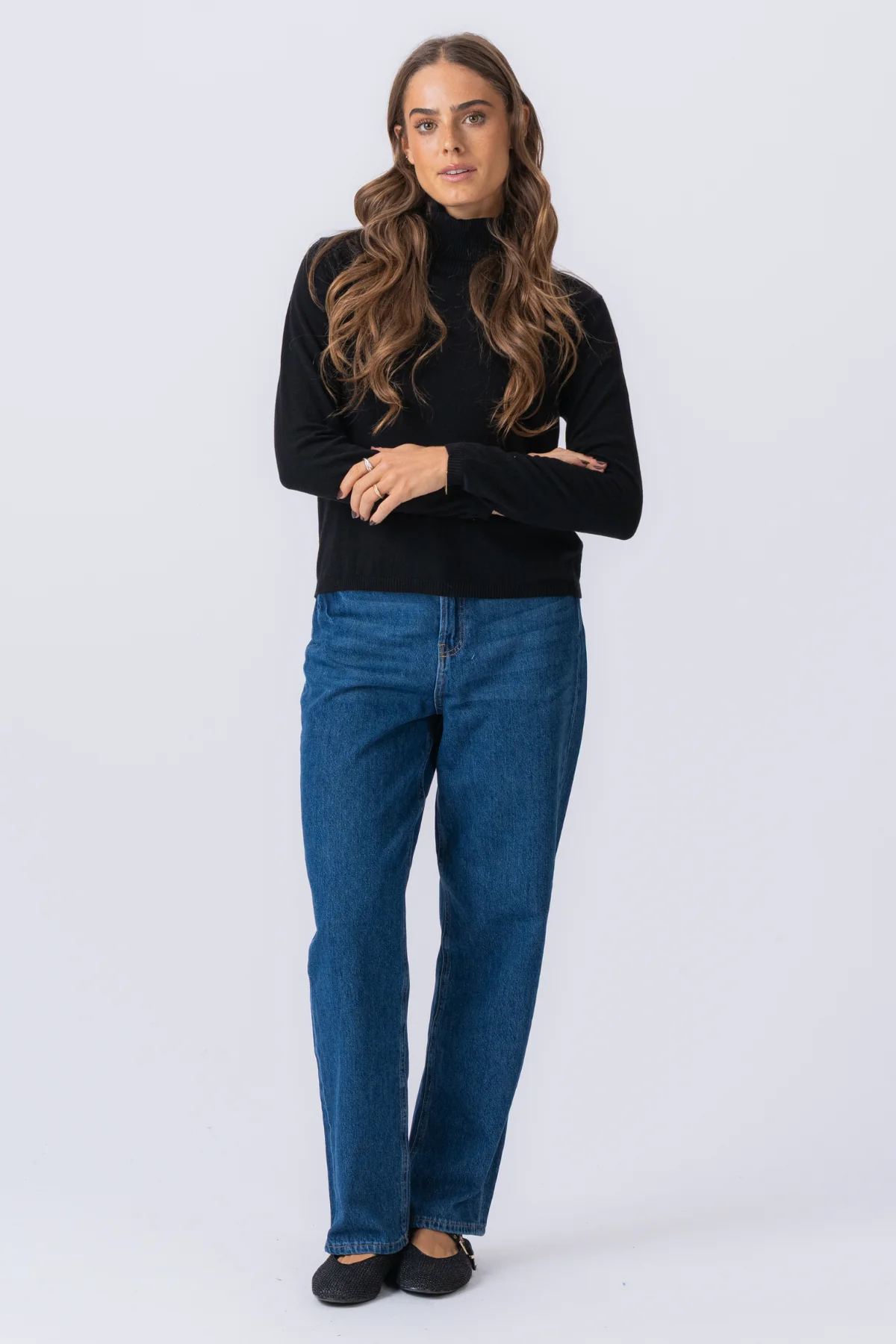 Amelia-Strick - Schwarz - Image 5