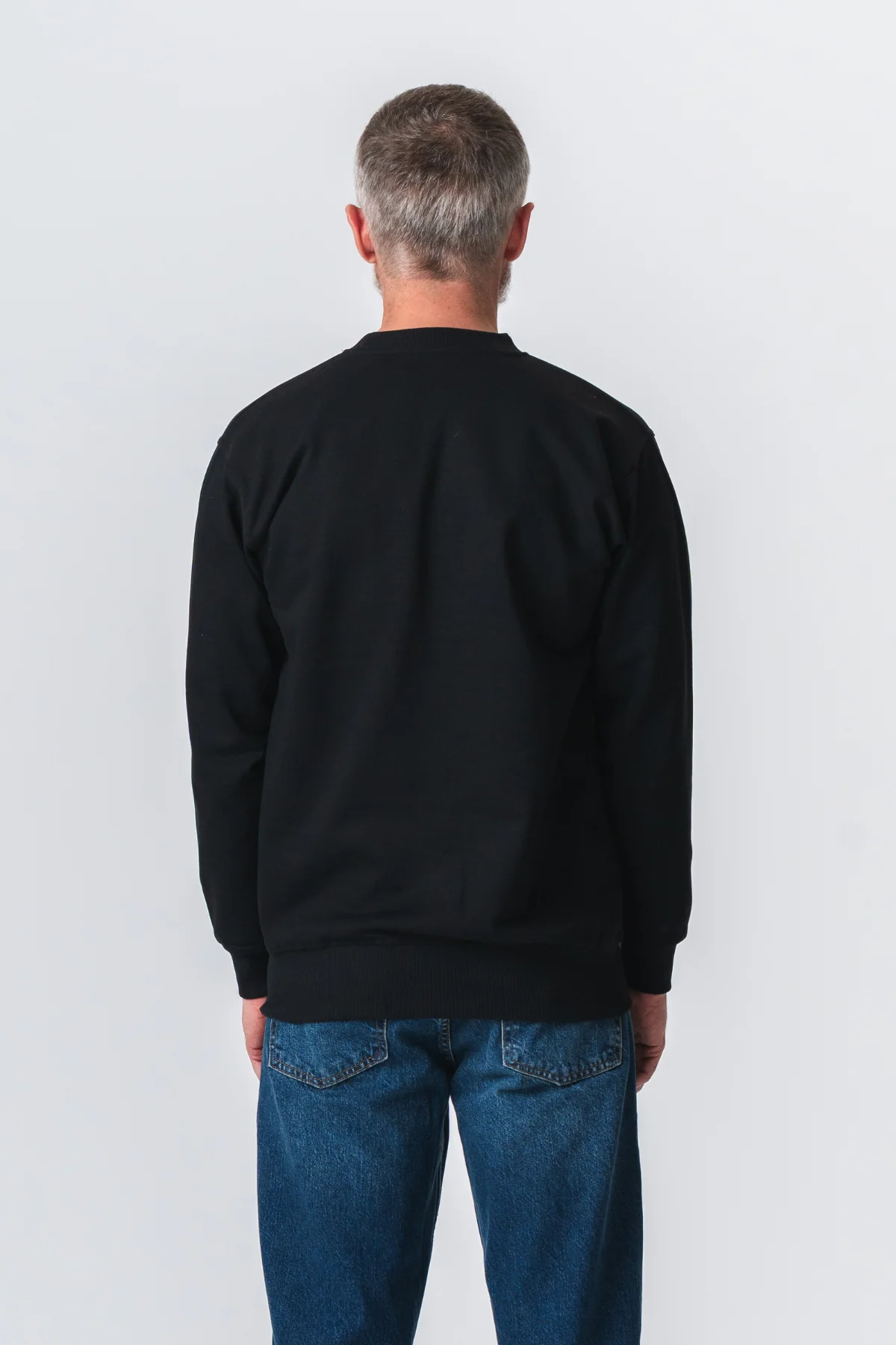 Basic Crewneck - Schwarz - Image 3
