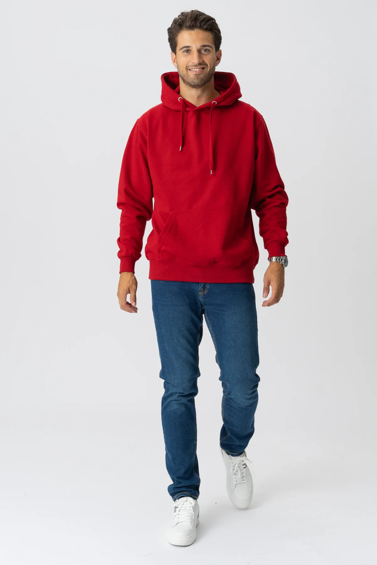 Basic Hoodie - Rot - Image 3