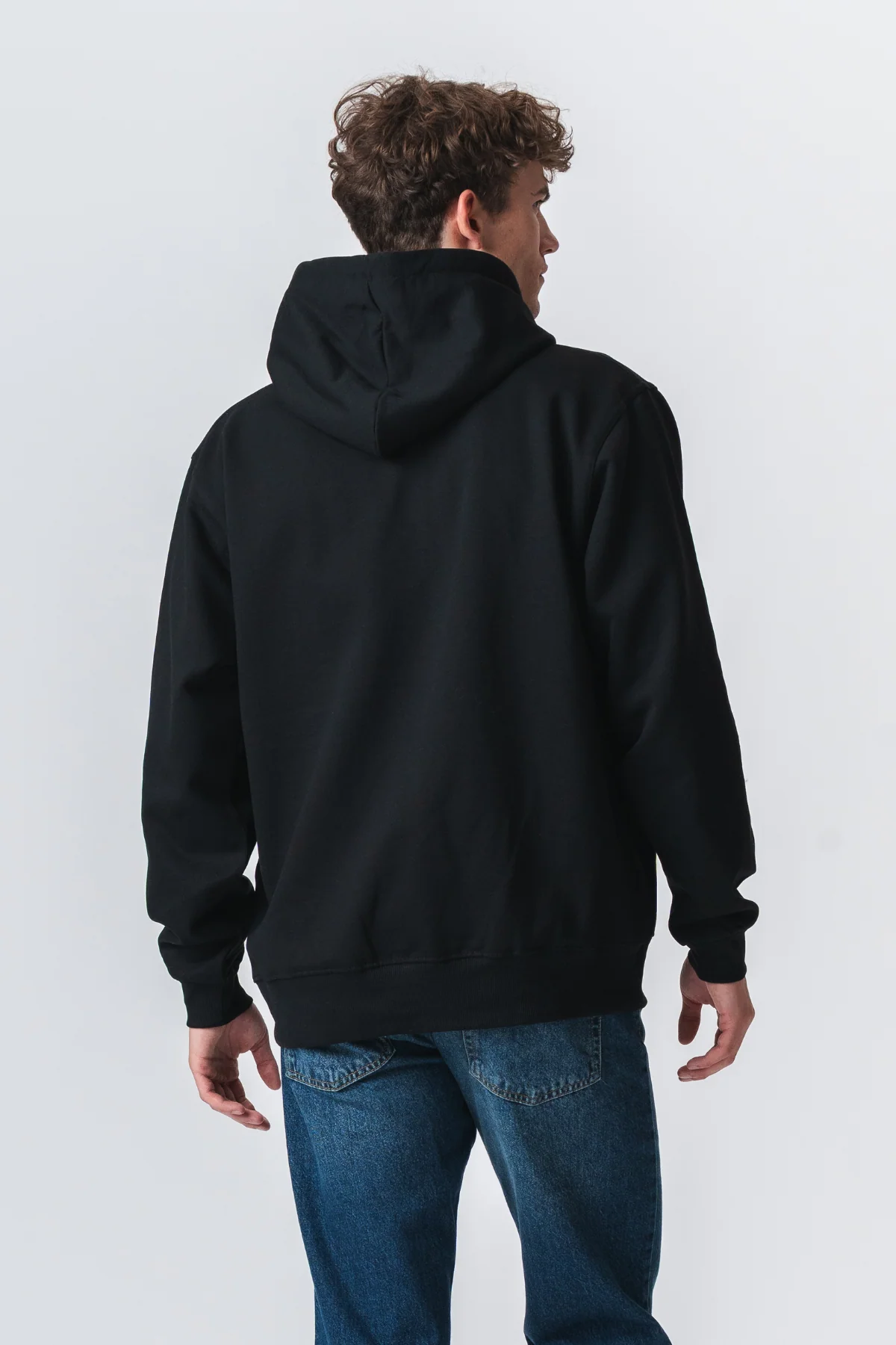 Basic Hoodie - Schwarz - Image 3