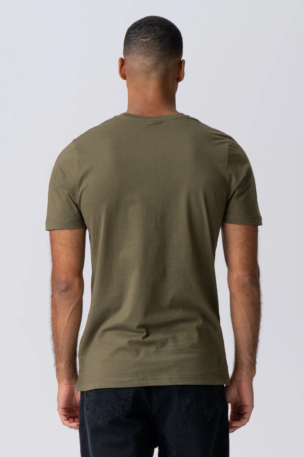 Basic T-Shirt - Armee - Image 4