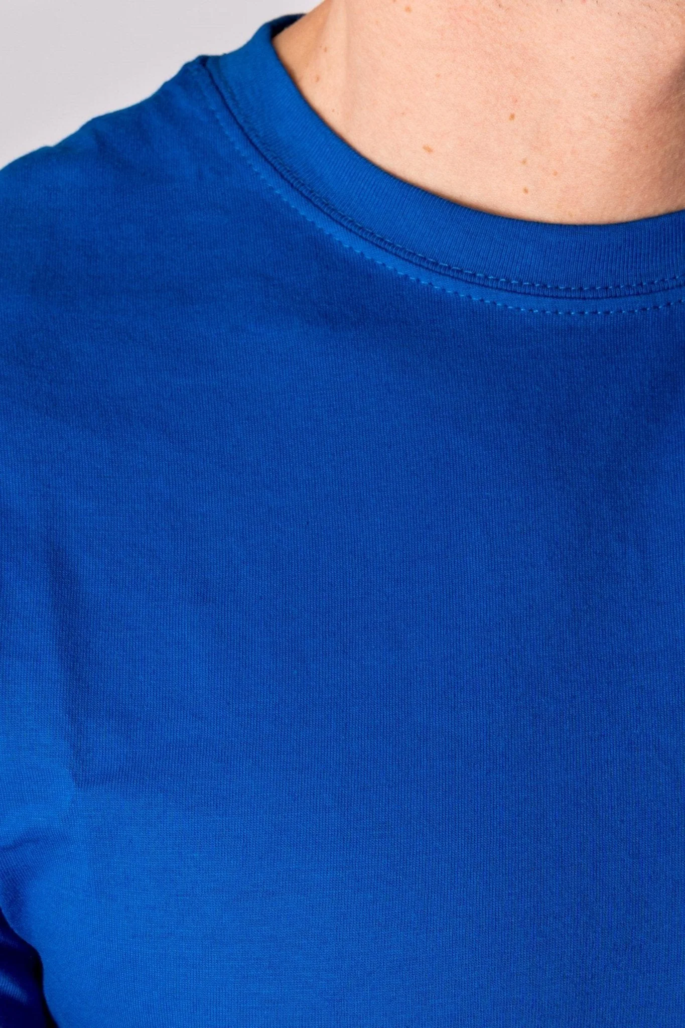Basic T-Shirt - Blau - Image 3