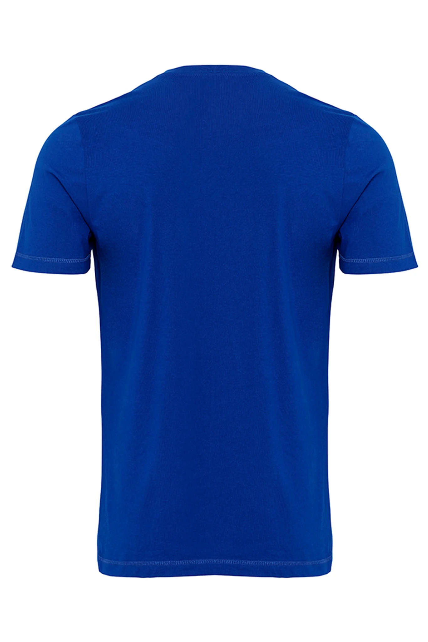 Basic T-Shirt - Blau - Image 8