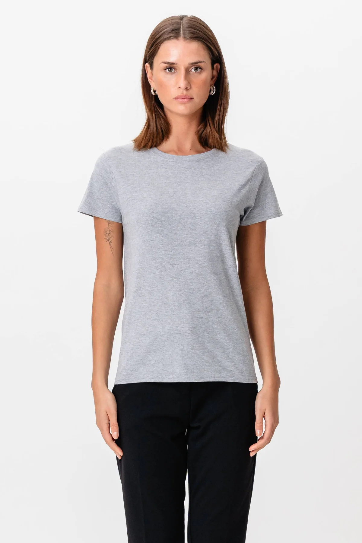 Basic T -Shirt - Oxford Gray - Image 3
