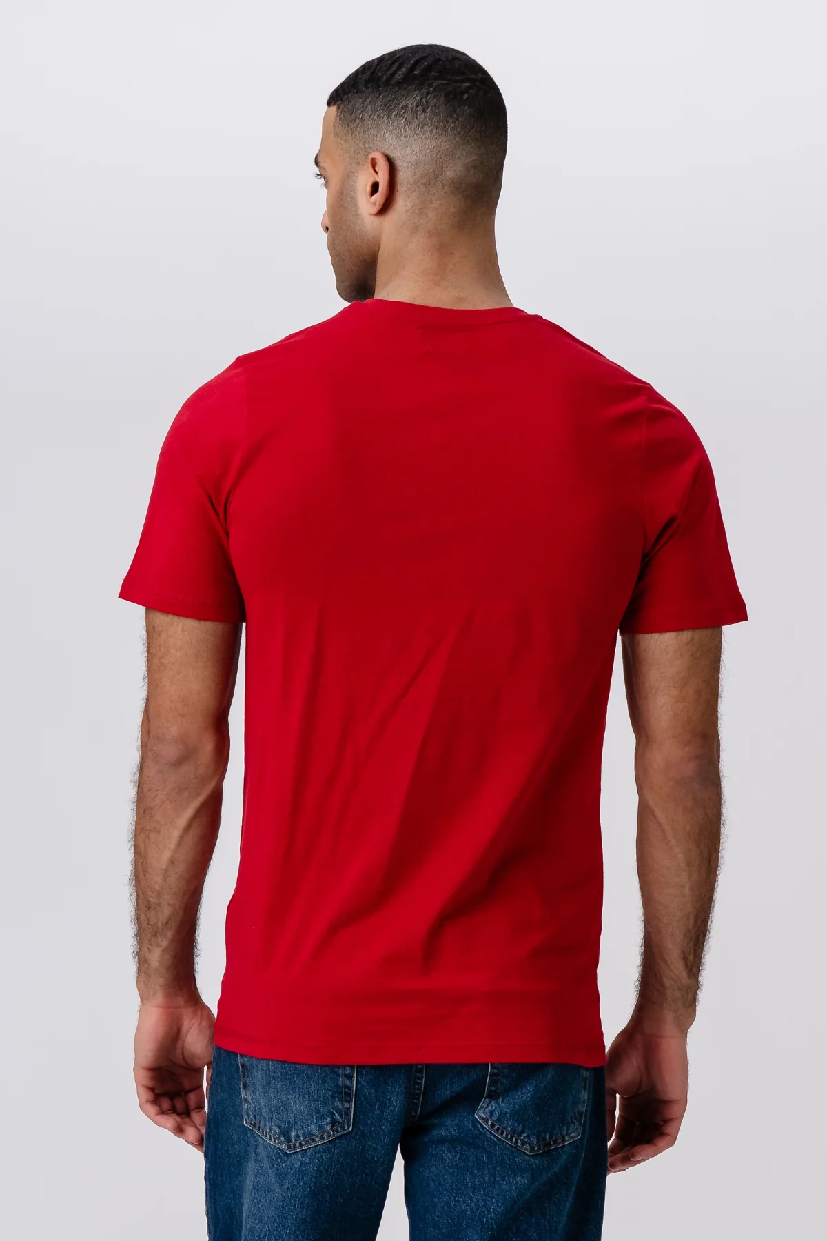 Basic T-Shirt - Rot - Image 4