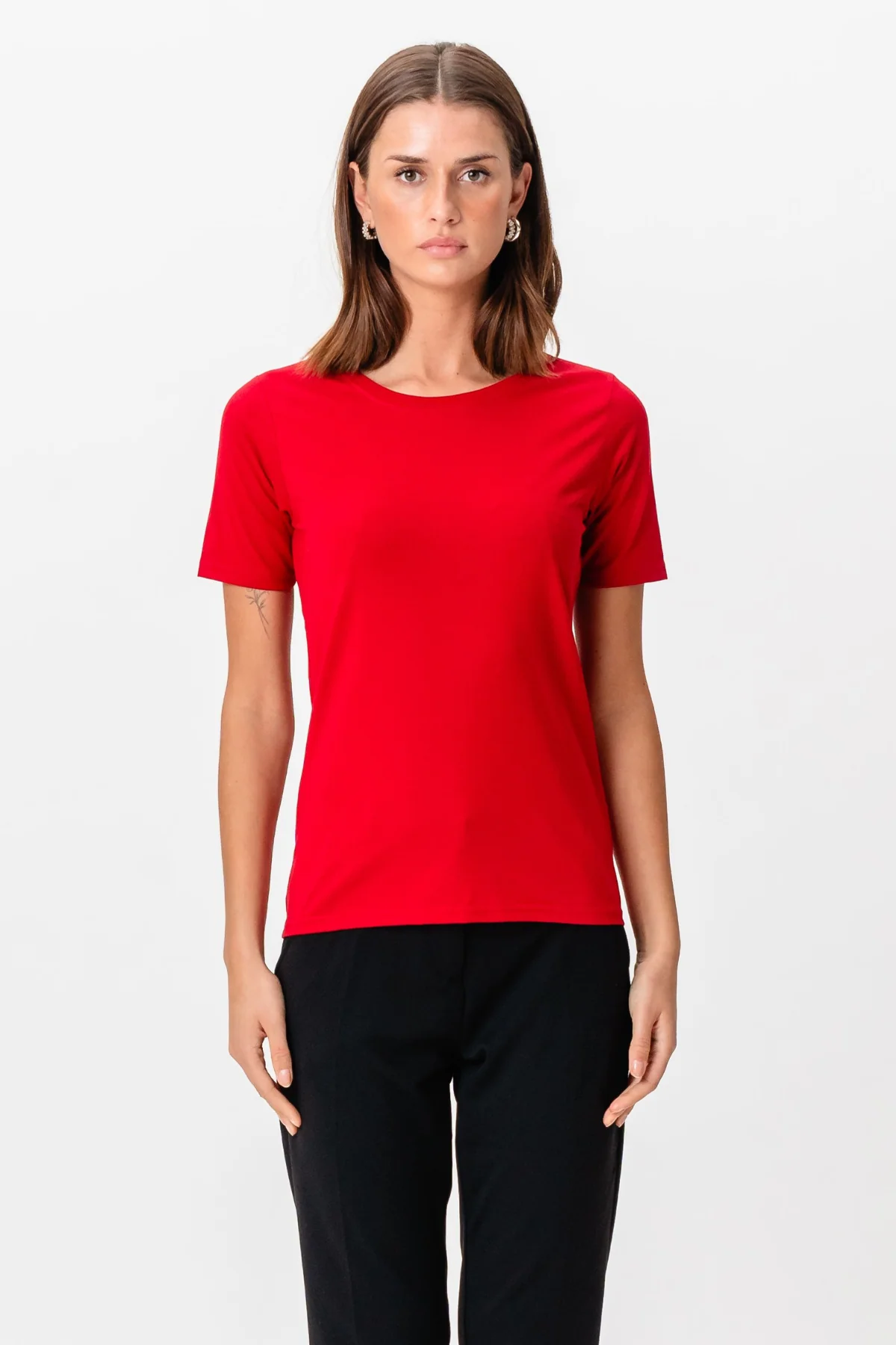 Basic T -Shirt - rot - Image 3