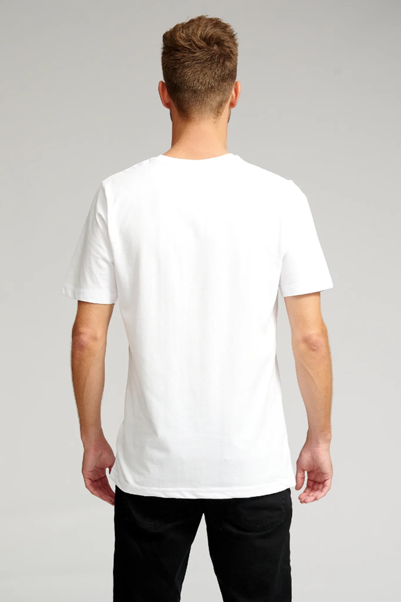 Basic T-shirt - Weiß - Image 10