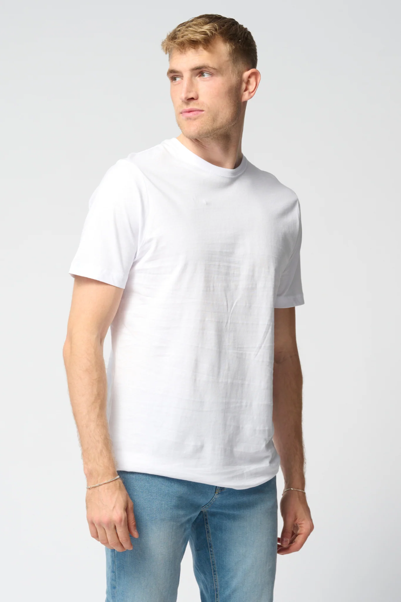 Basic T-shirt - Weiß - Image 12