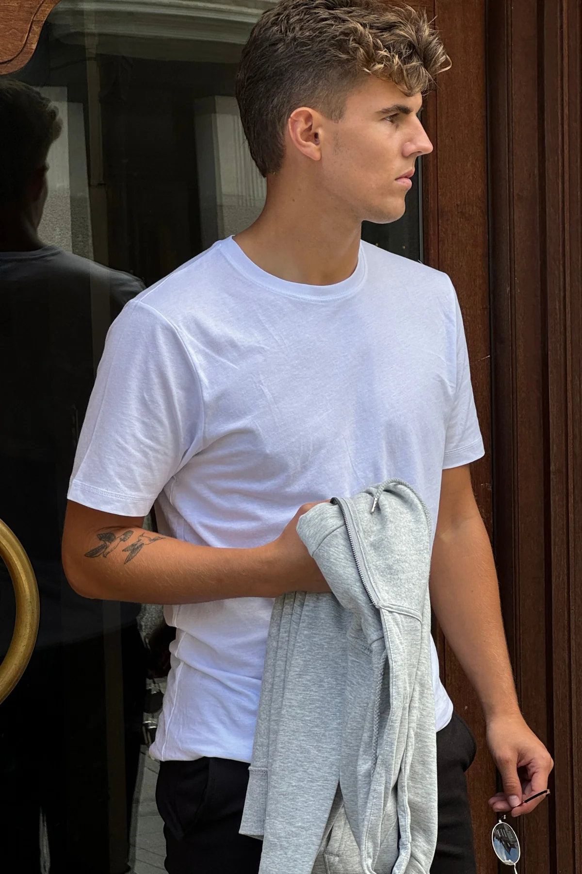 Basic T-shirt - Weiß - Image 5