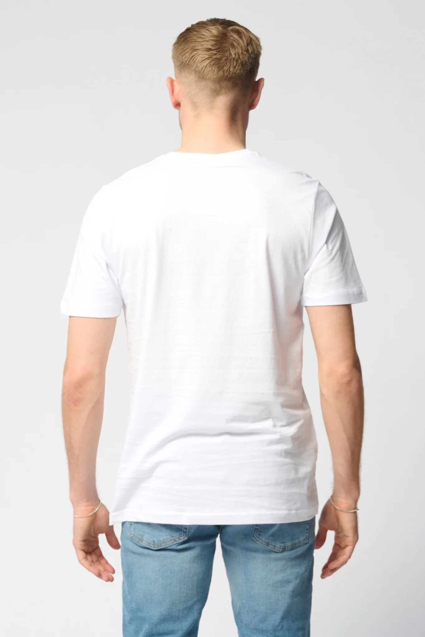 Basic T-shirt - Weiß - Image 6