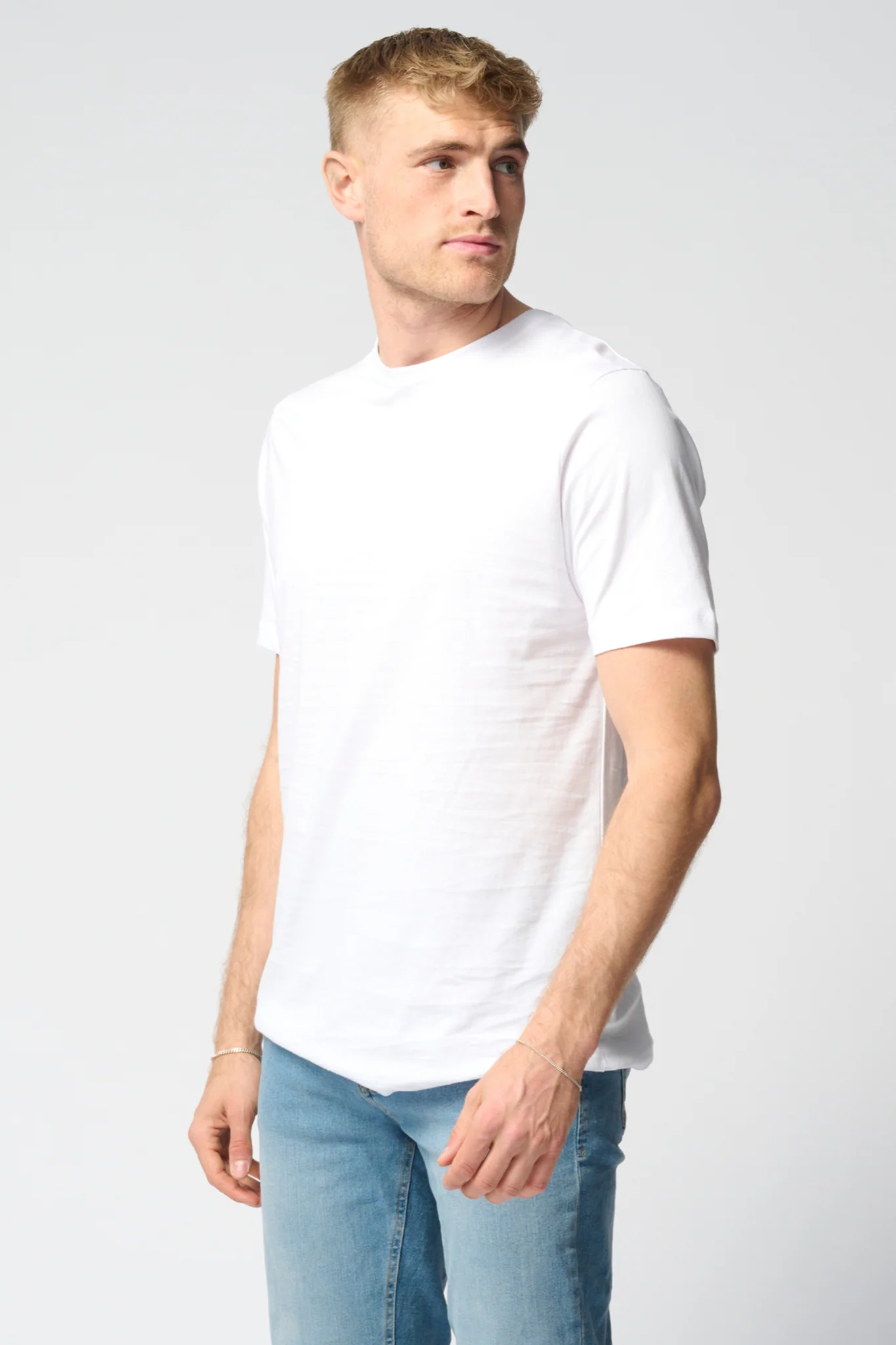 Basic T-shirt - Weiß - Image 7