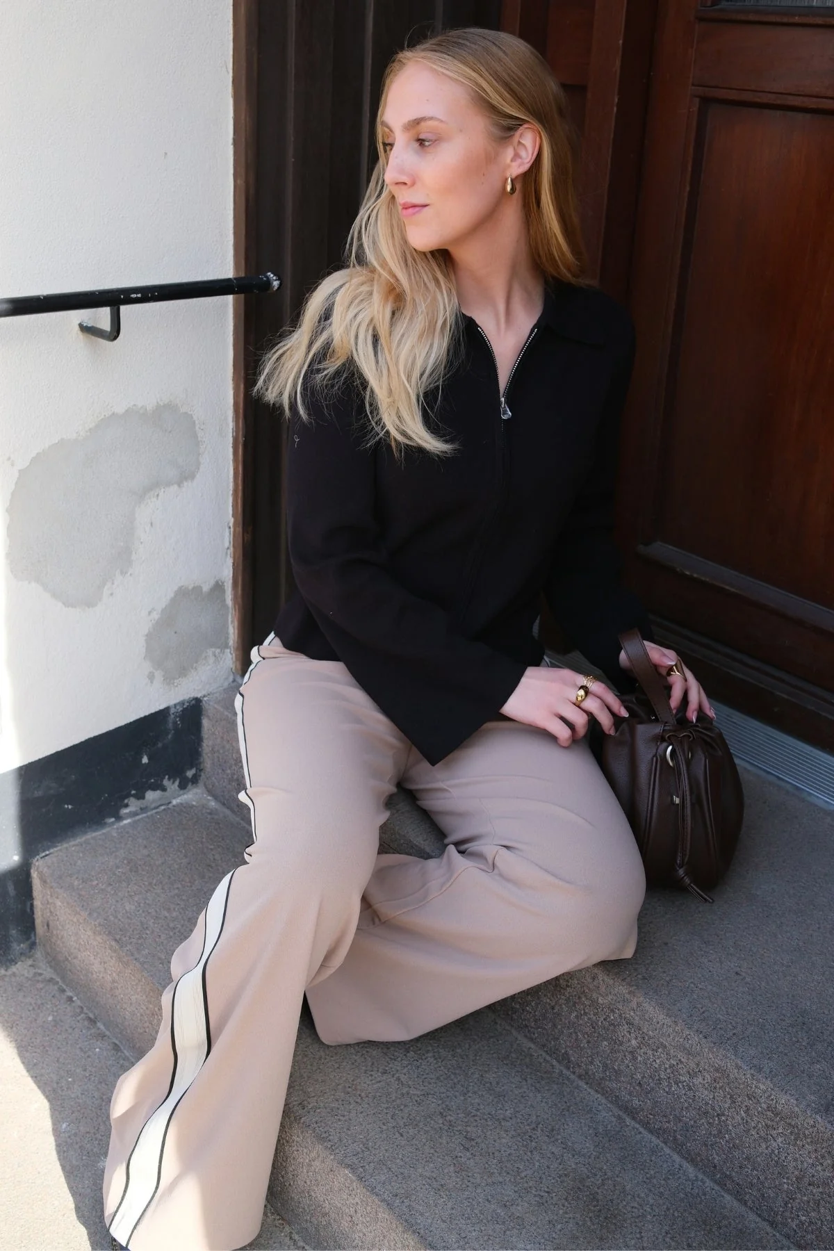 Berlin MW Wide Panel Hose - Silver Mink - Image 3