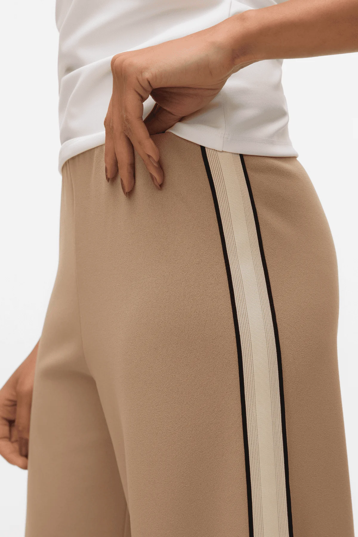 Berlin MW Wide Panel Hose - Silver Mink - Image 5