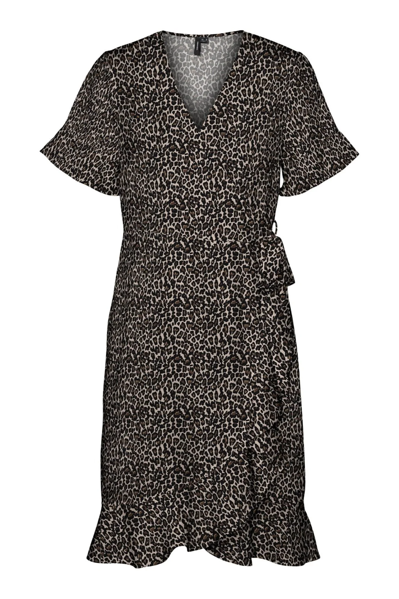 Henna Mini Wrap -Kleid - Haferflocken - Image 5