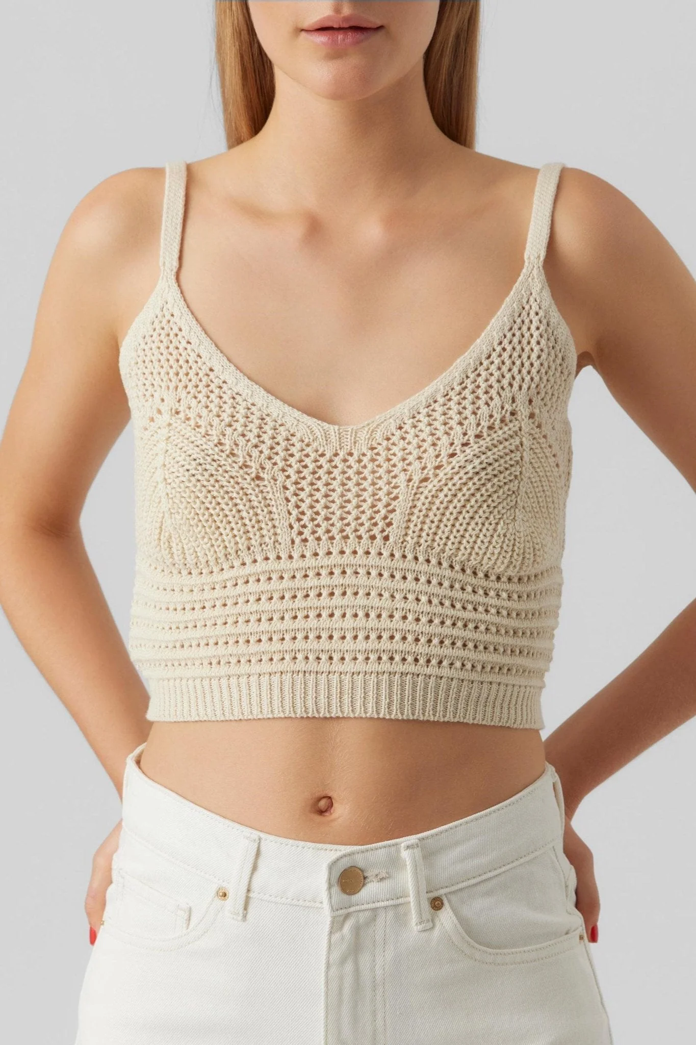 Justine Cropped Top - Birke - Image 4