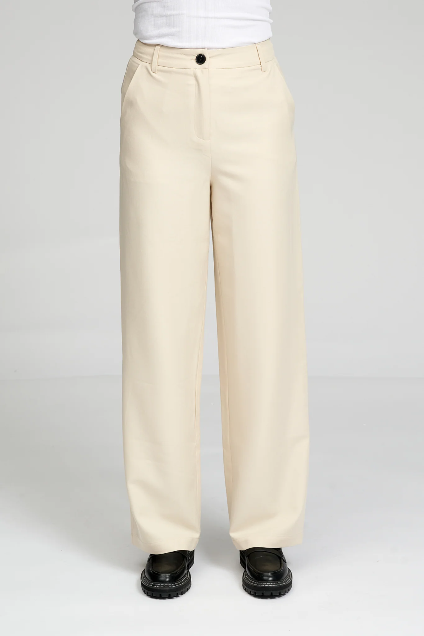 Klassischer Anzug Pants - Beige - Image 4