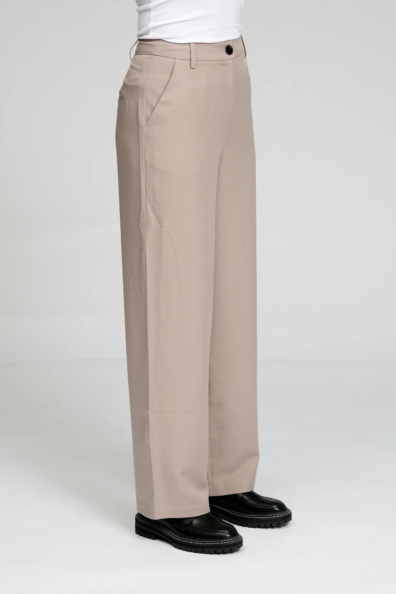 Klassischer Anzug Pants - Grau - Image 5