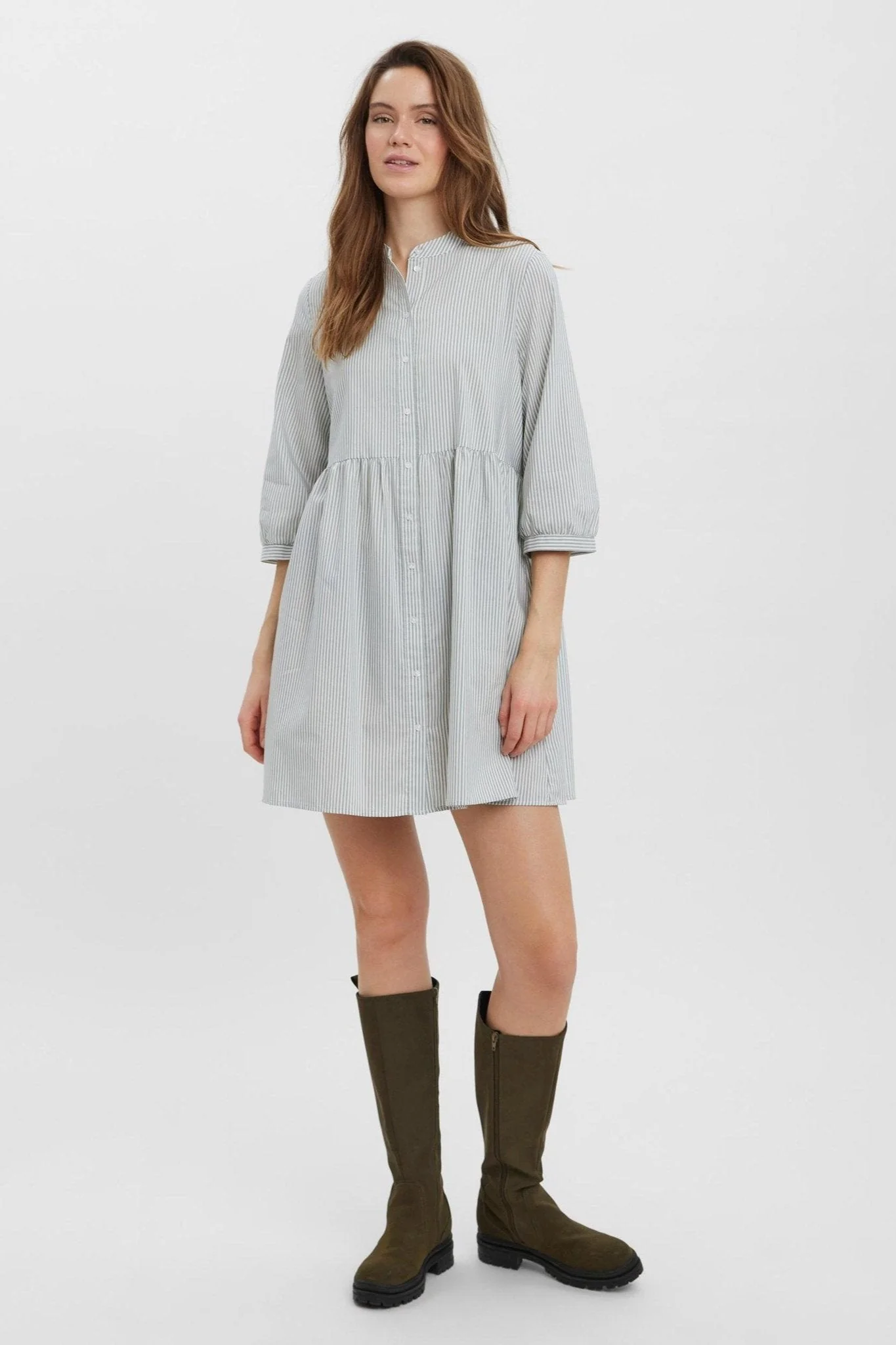 Sisi 3/4 Kleid - grün - Image 3